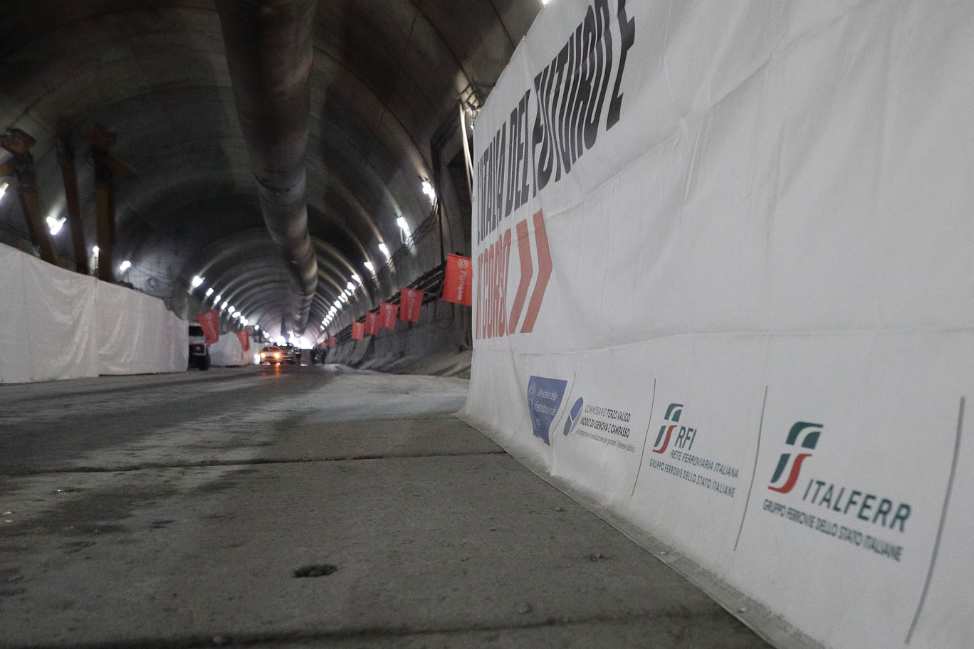 Immagini fotografiche dei lavori al Terzo Valico dei Giovi e Nodo di Genova