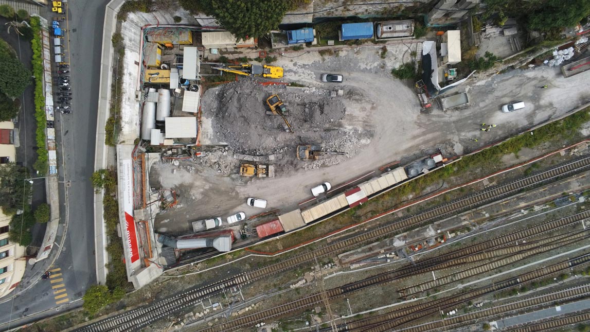 Immagini fotografiche dei lavori al Terzo Valico dei Giovi e Nodo di Genova